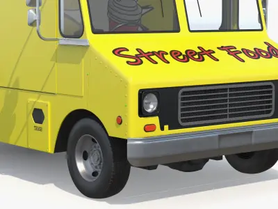  Urban Street Food Stand Truck Simplified 