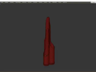 Delightfull Coltrane Low-poly 3D model
