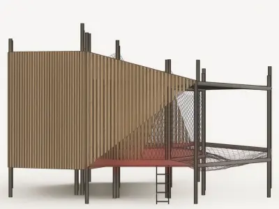 Playground For Kids Version 01   3D model