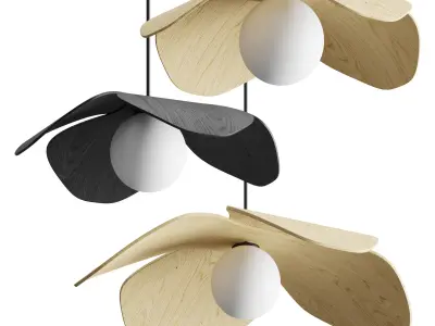 FORGET ME NOT Hanging lamp 3D model