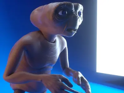 ET THE EXTRATERRESTRIAL 3D model