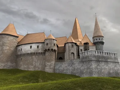 Corvin Castle 3D model