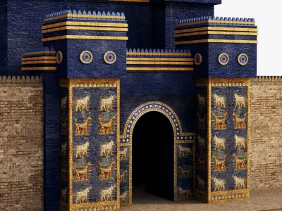 Ishtar Gate 3D model