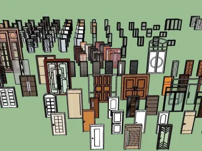 Doors and Windows for Sketchup 3D model