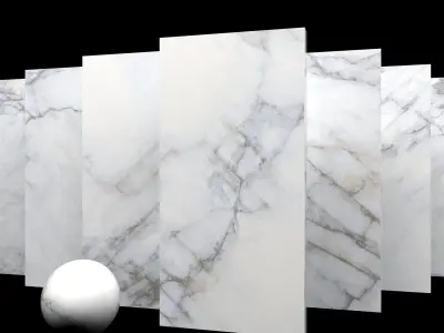 Marble Set Museum Crystal White 2 80x160 Texture