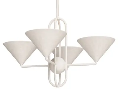 Soho Home Peyton chandelier 3D model