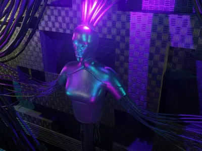 Cyberpunk Lab Asset Pack 3D model