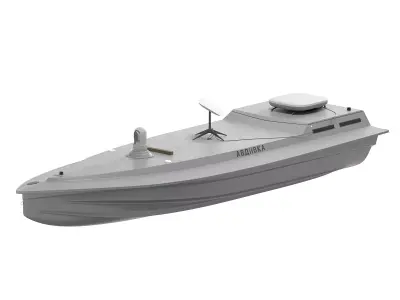 Sea Baby naval drone Avdiivka 3D model