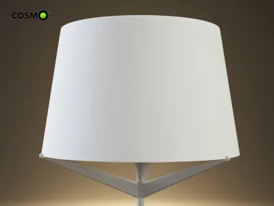 desk lamp S71 3D model