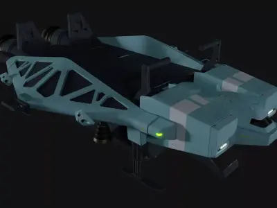 Base Jabber Type89 3D model
