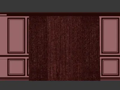 Curtain Set 57 3D model