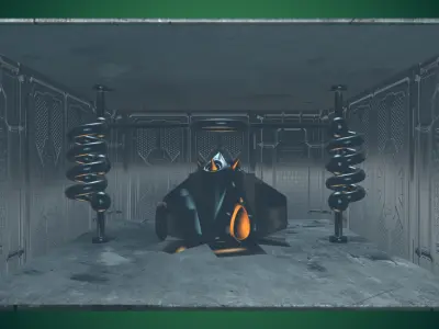 Sci-Fi Structure IV 3D model