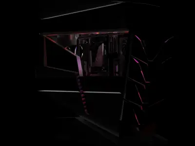 Pc Msi Case Model  3D model