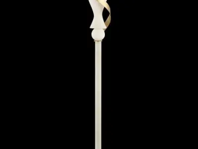Floor Lamp Elegant Intreccio ARM010-01-W Maytoni Classic Free 3D model