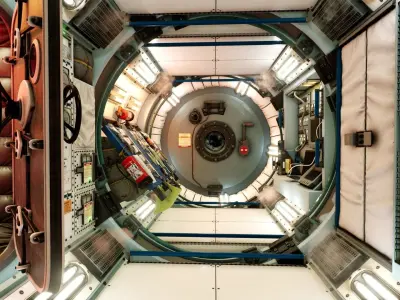 Generic Space Station Low-poly 3D model