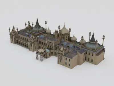 Brighton Pavilion 3D model