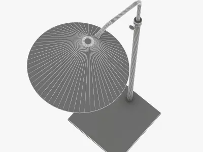 mitchell gold and bob williams mya floor lamp 3D model