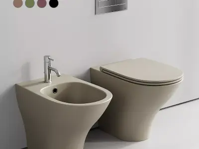 Kerasan Aquatech WC 3D model