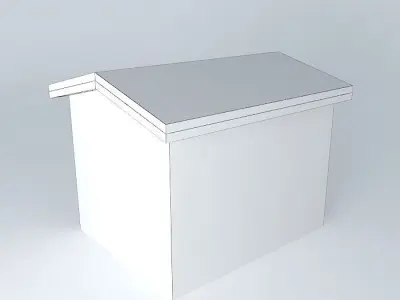 Decochalet 2015 Garden shed 1 245x298 window Free 3D model