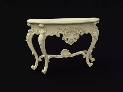  TOILET TABLE 3D model