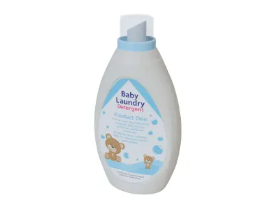 Laundry detergents for sensitive skin and babies Baby Low-poly 3D model