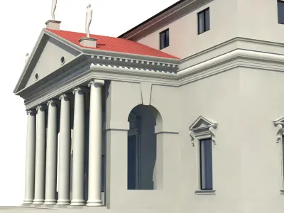 Villa Capra 3D model