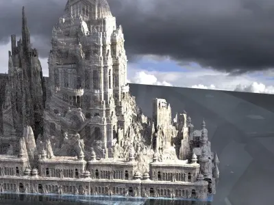 Al-Basra City Fortress collection 3D model