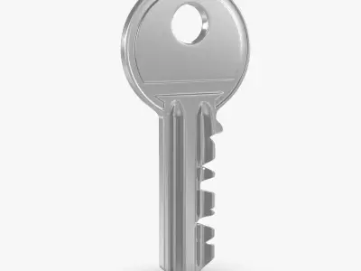 House Key Low-poly 3D model