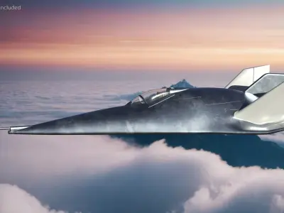  Experimental Jet Aircraft in Flying Simplified 