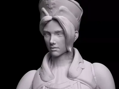 sci-fi medic 3D print model