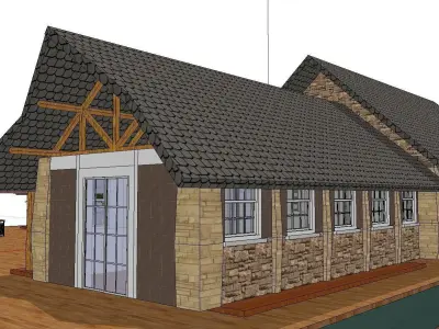 Creative Design-Holiday Cabin-0110 3D model