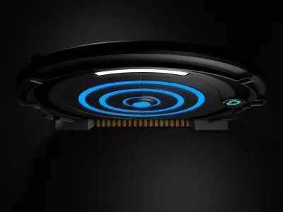 Sci Fi Door 3D model