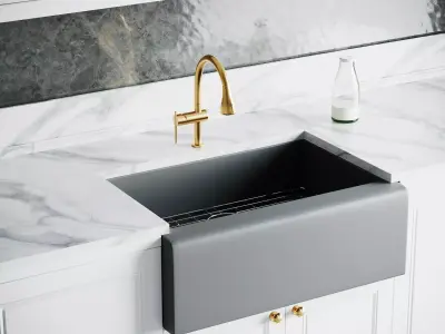 Kitchen interior 3D scene Corona 3D model