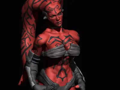 Darth Talon 3d print model 3D print model
