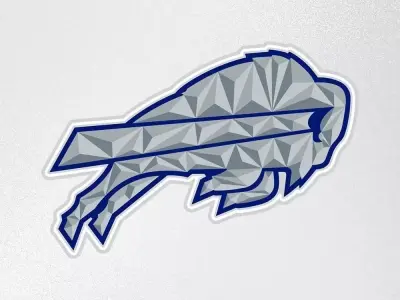 Bills Rivalry Cold Front Logo 3D print model