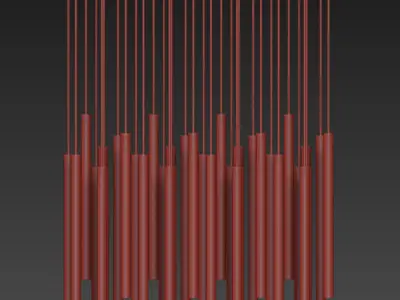 Multispot Tooby Pendant Lamp 3D model