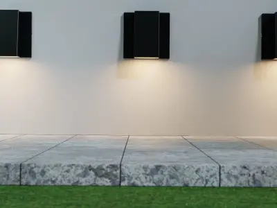 Outdoor Sconce Wall Lights 3D model