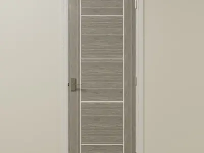 Vancouver Interior Door Set Low-poly 3D model