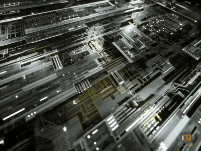 Tech Greebles set 1 3D model