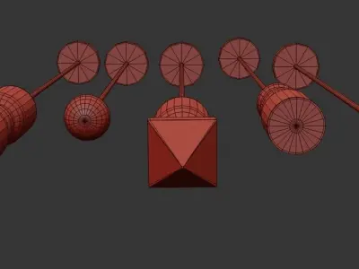 Laur Chandelier 3D model