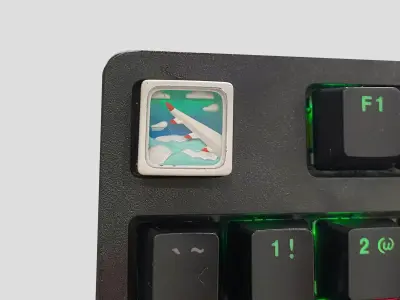 The Plane Window Keycap 3D print model 3D print model