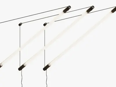 Wall Light Darf Wall Surface Phase-cut Dim 3D model