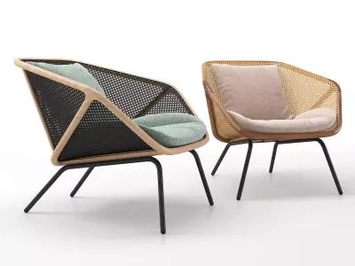 Colony Armchair 3D model