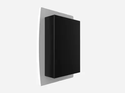 Siemens 3 Power Outlets 3D model