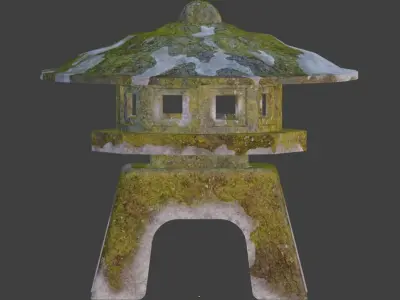 Chinese lantern big 3D model