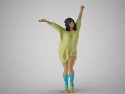 Girl Next Door to Come Suddenly 3D print model