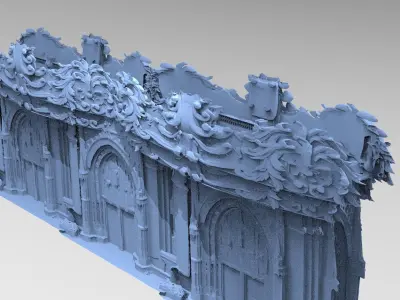 Palace of Versailles Bridge  3D model