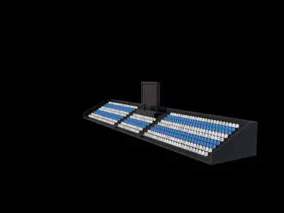 stadium seating 3D model