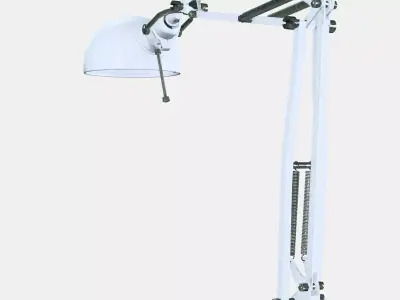 FORSA Work lamp 1 Low-poly 3D model