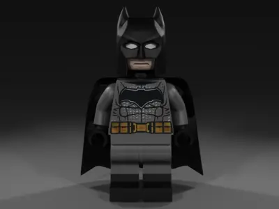LEGO Batman Batman v Superman suit 3D model